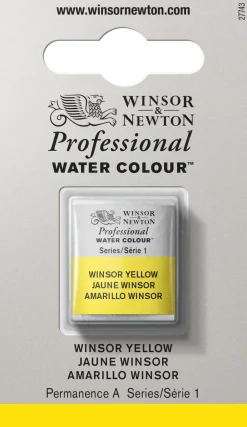 Winsor & Newton Farba akwarelowa Professional w półkostce - - Winsor Yellow