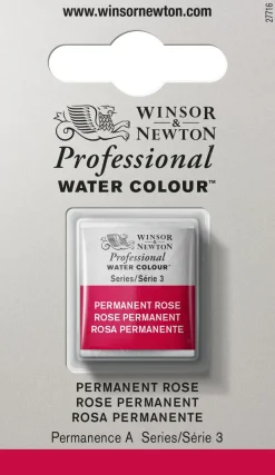Winsor & Newton Farba akwarelowa Professional w półkostce - - Permanent Rose