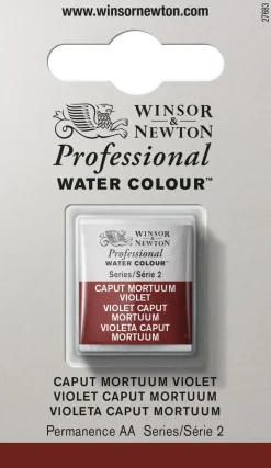 Winsor & Newton Farba akwarelowa Professional w półkostce - - Caput Mortuum Violet