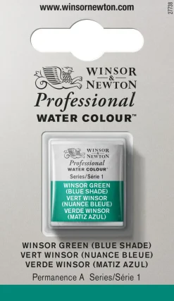 Winsor & Newton Farba akwarelowa Professional w półkostce - - Winsor Blue (Green Shade) > Farby Akwarelowe
