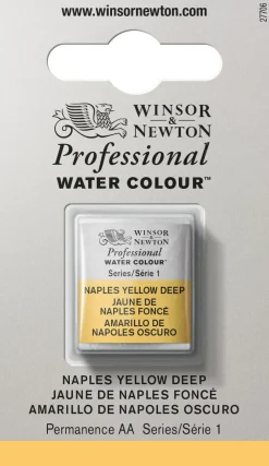 Winsor & Newton Farba akwarelowa Professional w półkostce - - Naples Yellow ><noscript><img width=