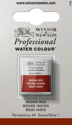 Winsor & Newton Farba akwarelowa Professional w półkostce - - Indian Red > Farby Akwarelowe
