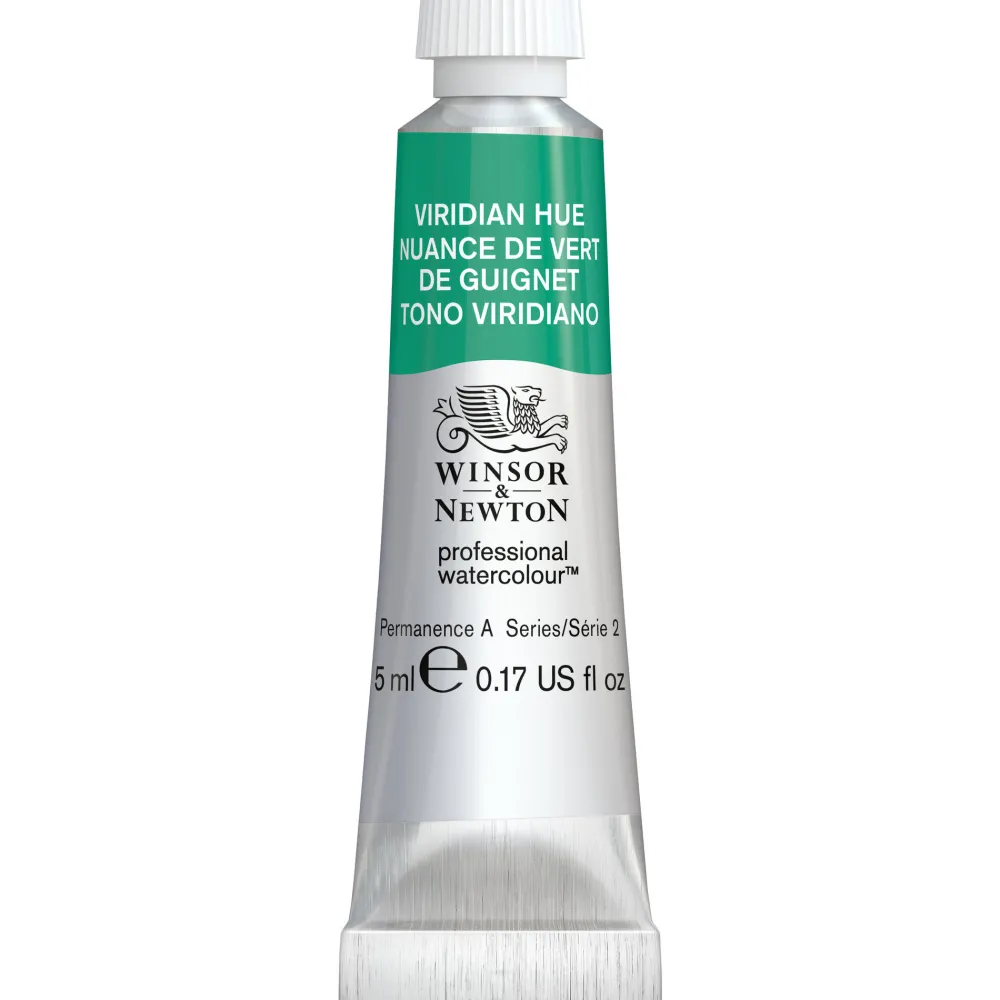 Winsor & Newton Farba akwarelowa Professional Watercolour - - Viridian Hue, 5 ml