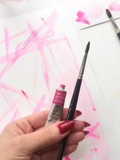 Winsor & Newton Farba akwarelowa Professional Watercolour - - Opera Rose, 5 ml ><noscript><img width=