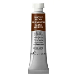Winsor & Newton Farba akwarelowa Professional Watercolour - - Vandyke Brown, 5 ml