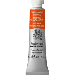 Winsor & Newton Farba akwarelowa Professional Watercolour - - Transparent Orange, 5 ml