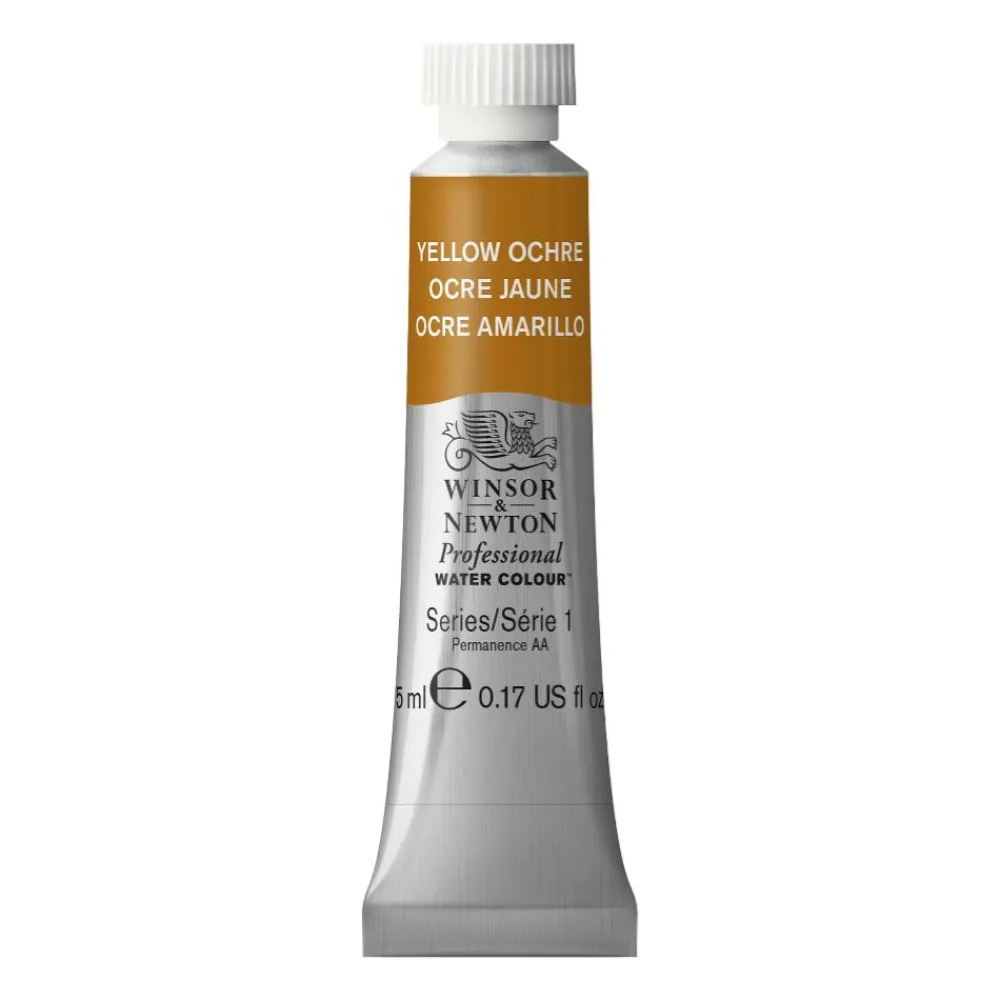 Winsor & Newton Farba akwarelowa Professional Watercolour - - Winsor Yellow Deep, 5 ml > Farby Akwarelowe