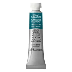 Winsor & Newton Farba akwarelowa Professional Watercolour - - Cobalt Turquoise, 5 ml > Farby Akwarelowe