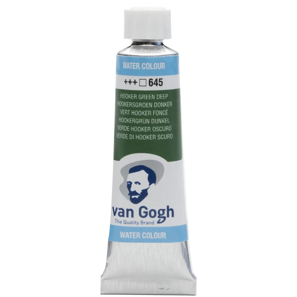 Van Gogh Farba akwarelowa - - Hooker Green Deep 10 ml > Farby Akwarelowe