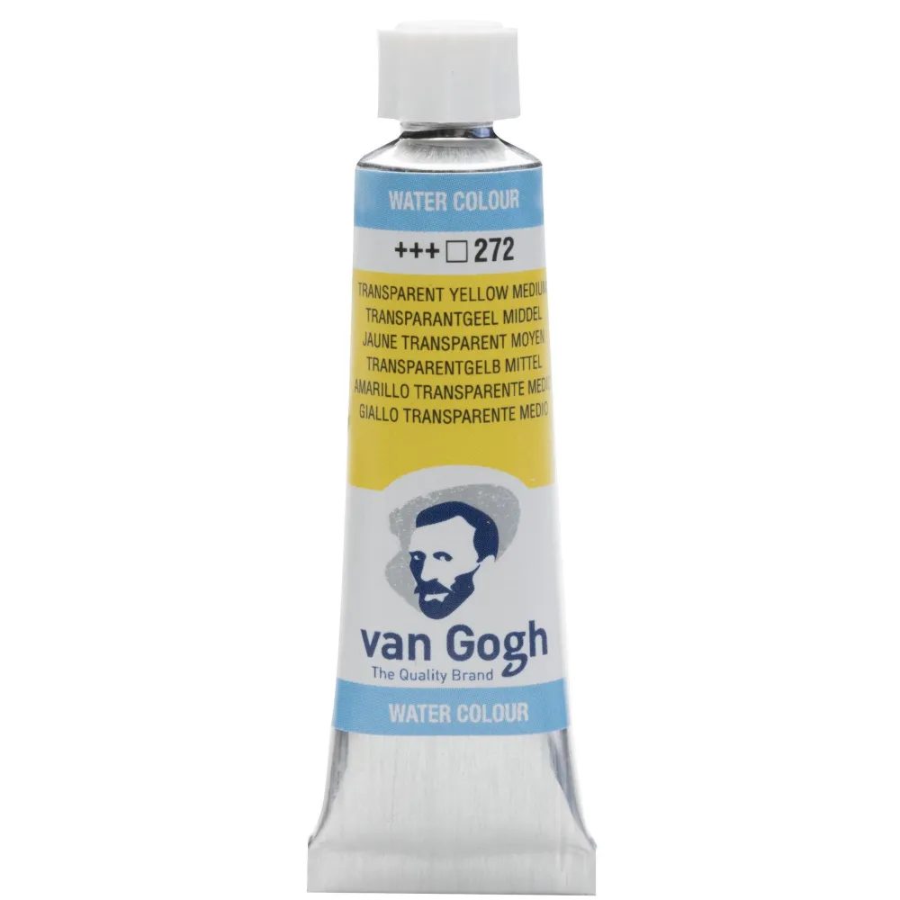 Van Gogh Farba akwarelowa - - Transparent Yellow Medium 10 ml