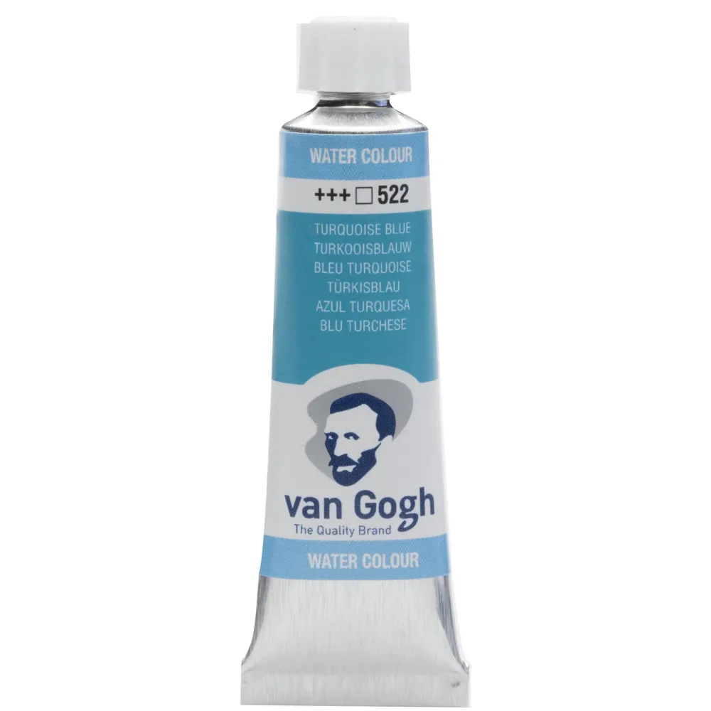 Van Gogh Farba akwarelowa - - Turquoise Blue 10 ml