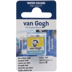 Van Gogh Farba akwarelowa w kostce - - 268 Azo Yellow Light