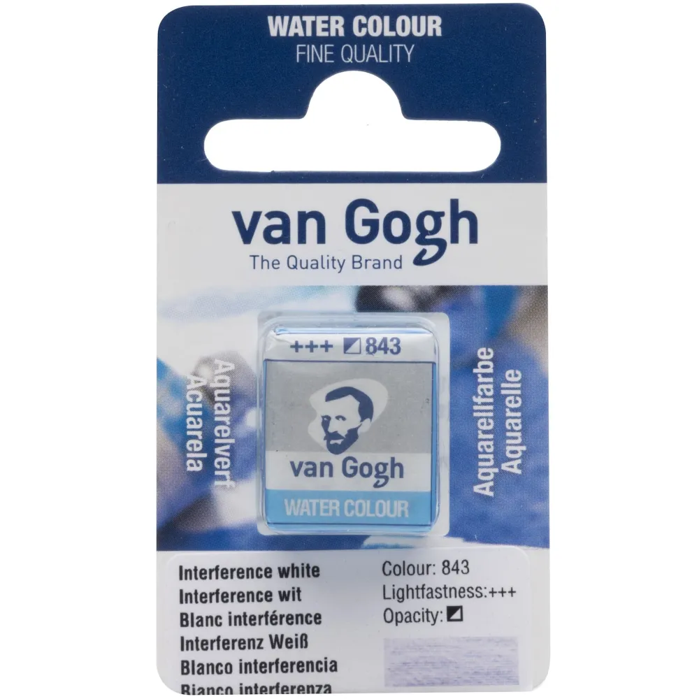 Van Gogh Farba akwarelowa w kostce - - 840 Graphite > Farby Akwarelowe