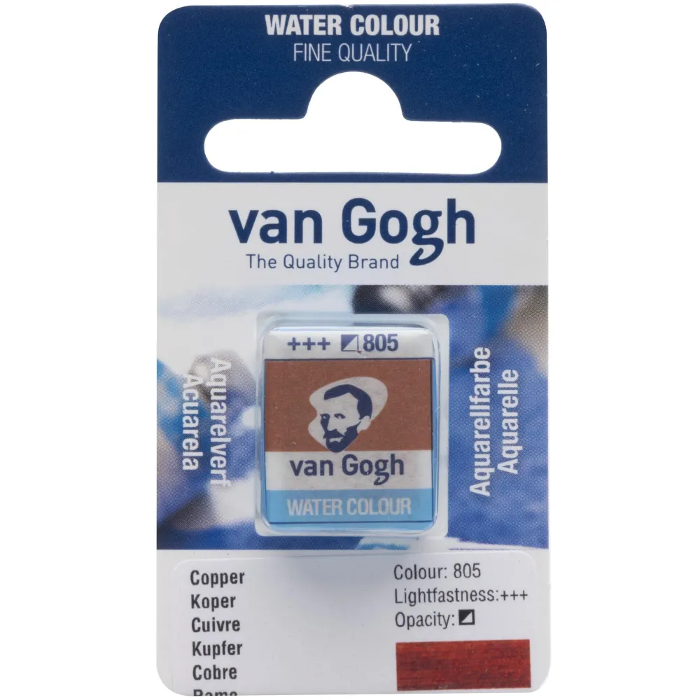 Van Gogh Farba akwarelowa w kostce - - 803 Deep Gold > Farby Akwarelowe