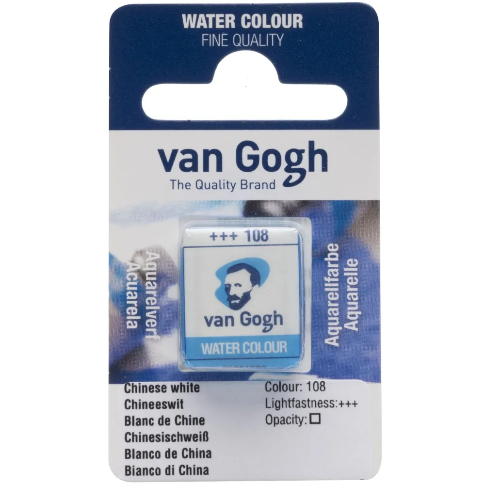 Van Gogh Farba akwarelowa w kostce - - Chinese White