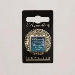 Sennelier Farba akwarelowa w półkostce l’Aquarelle - - 308 Indigo ><noscript><img width=