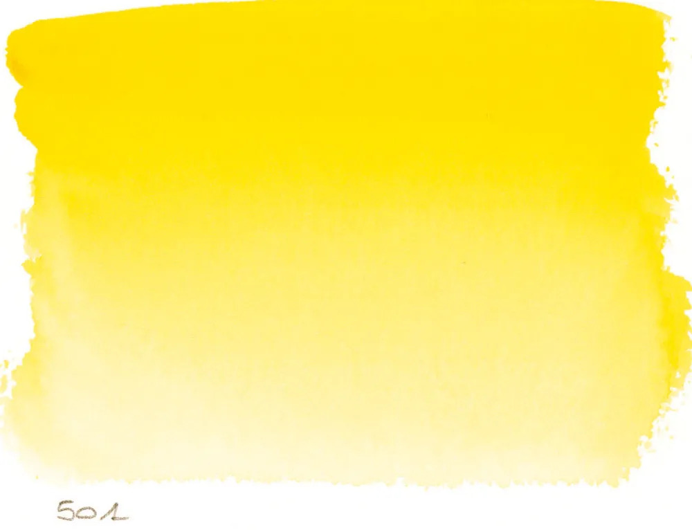 Sennelier Farba akwarelowa w półkostce l’Aquarelle - - 501 Lemon Yellow