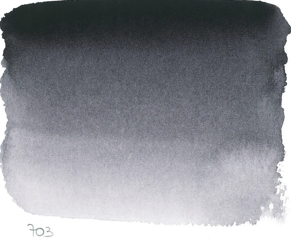Sennelier Farba akwarelowa w półkostce l’Aquarelle - - 703 Payne's Grey
