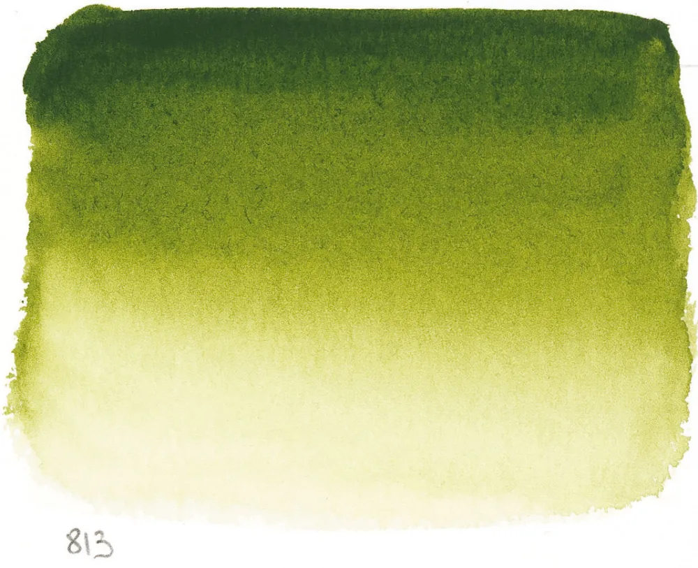 Sennelier Farba akwarelowa w półkostce l’Aquarelle - - 813, Olive Green