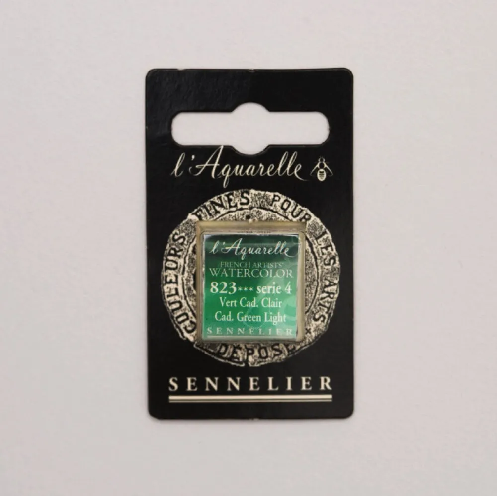 Sennelier Farba akwarelowa w półkostce l’Aquarelle - - 843, Turquoise Green > Farby Akwarelowe