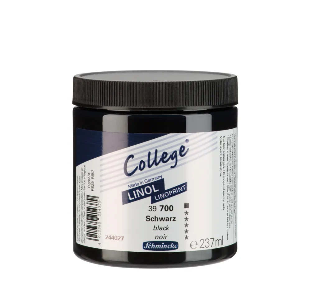 Schmincke Farba College Linoprint - - 700, Black, 237 ml