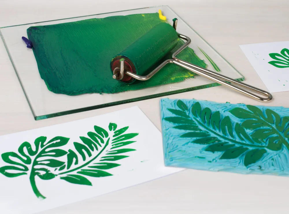 Schmincke Farba College Linoprint - - 870, Neon Magenta, 75 ml