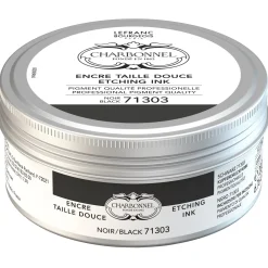 Charbonnel Farba do druku Etching Ink - Black 71303, 200 ml > Techniki Graficzne
