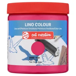 Talens Art Creation Farba do linorytu Lino Colour - - Pink, 250 ml > Techniki Graficzne