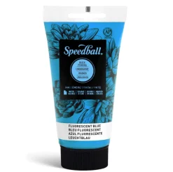 Speedball Farba do linorytu Water-Soluble Ink - - Fluo Blue 75 ml ><noscript><img width=