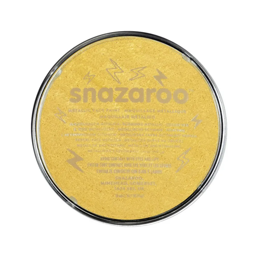 Snazaroo Farba do malowania twarzy - - złota, 18 ml > Farby Do Twarzy I Ciała