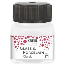 Kreul Farba do szkła i porcelany Classic - - Black, 20 ml > Farby Do Szkła|Farby I Pisaki Do Ceramiki