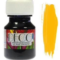 Renesans Farba do szkła witrażowa Deco - - biała, 30 ml > Farby Do Szkła