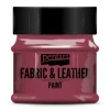 Pentart Farba do tkanin i skór - - bordowa, 50 ml