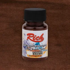 Rich Farba do tkanin Opaque - - Brown, 50 ml