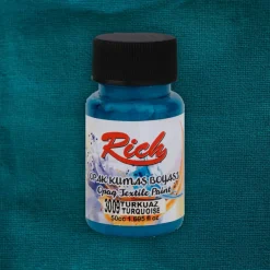 Rich Farba do tkanin Opaque - - Turquoise, 50 ml > Farby I Pisaki Do Tkanin