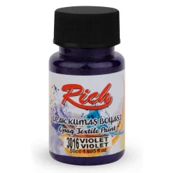 Rich Farba do tkanin Opaque - - Violet, 50 ml > Farby I Pisaki Do Tkanin
