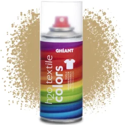 Ghiant Farba do tkanin w sprayu H2O Textile Colors - - srebrna, 150 ml > Farby I Pisaki Do Tkanin