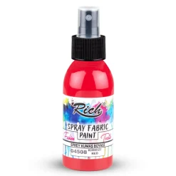 Rich Farba do tkanin w sprayu - - Red, 100 ml > Farby I Pisaki Do Tkanin