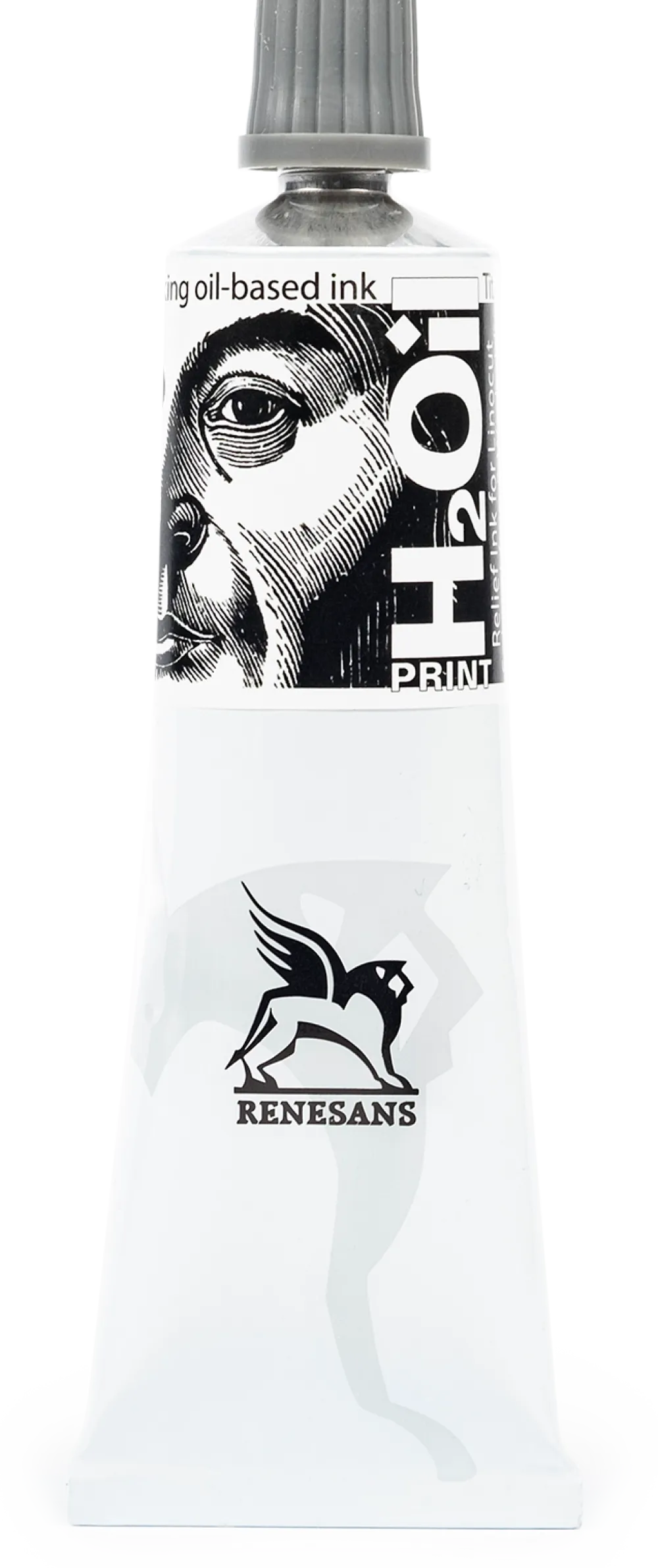 Renesans Farba graficzna do linorytu H2Oil Print - - Baza Transparentna, 60 ml