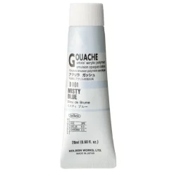 Holbein Farba gwasz Acryla Gouache - - Misty Blue, 20 ml > Farby Gwasze I Tempery