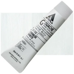 Holbein Farba gwasz Acryla Gouache - - Chinese White, 20 ml