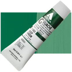 Holbein Farba gwasz Acryla Gouache - - Deep Green, 20 ml