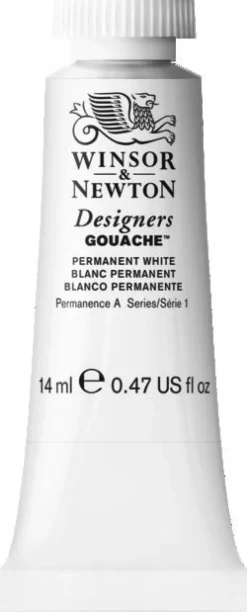Winsor & Newton Farba gwasz Designers Gouache - - Permanent Rose, 14 ml > Farby Gwasze I Tempery