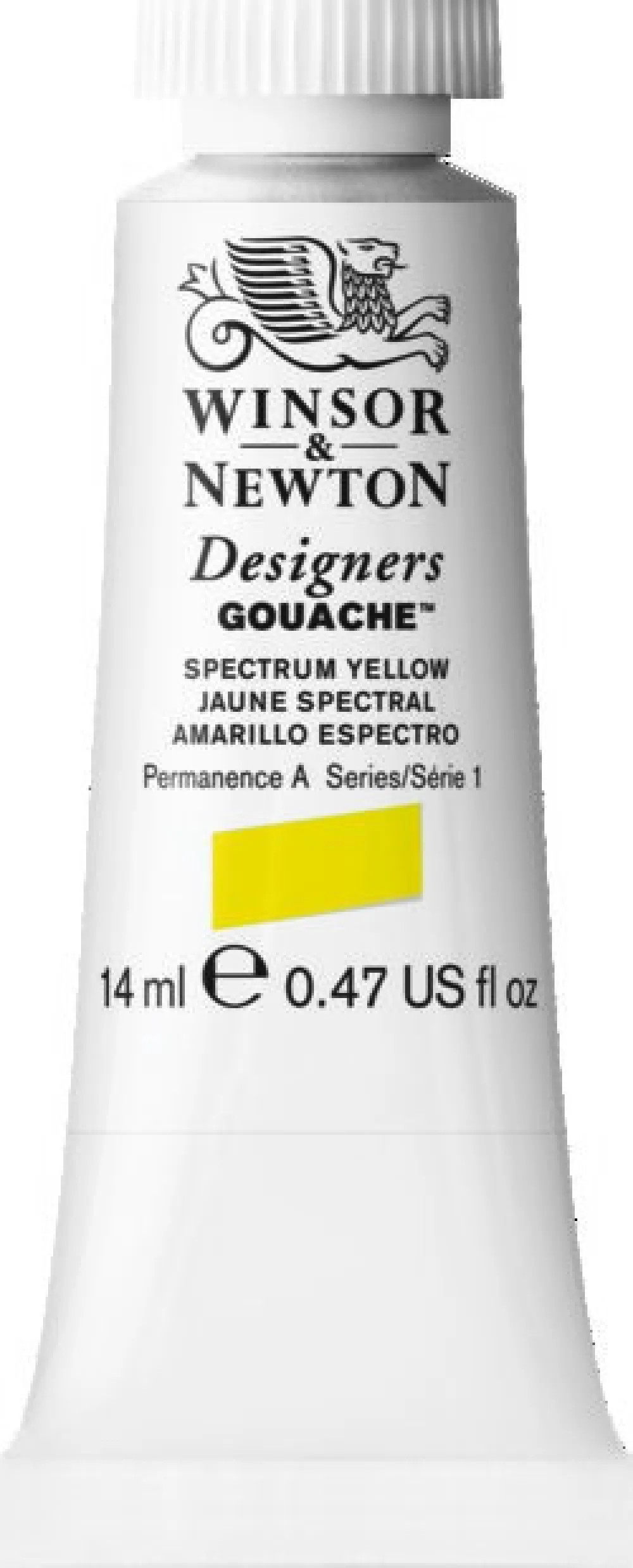 Winsor & Newton Farba gwasz Designers Gouache - - Permanent Green Middle, 14 ml > Farby Gwasze I Tempery