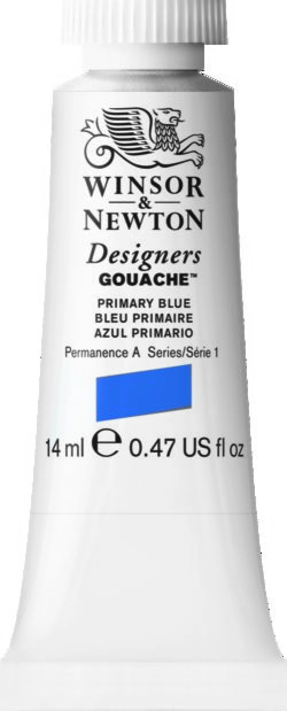 Winsor & Newton Farba gwasz Designers Gouache - - Phthalo Blue, 14 ml > Farby Gwasze I Tempery