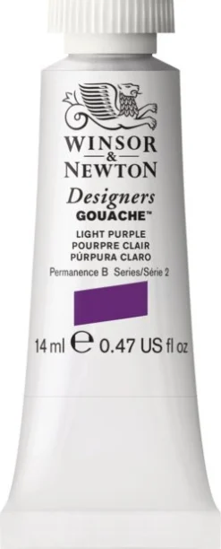 Winsor & Newton Farba gwasz Designers Gouache - - Light Purple, 14 ml