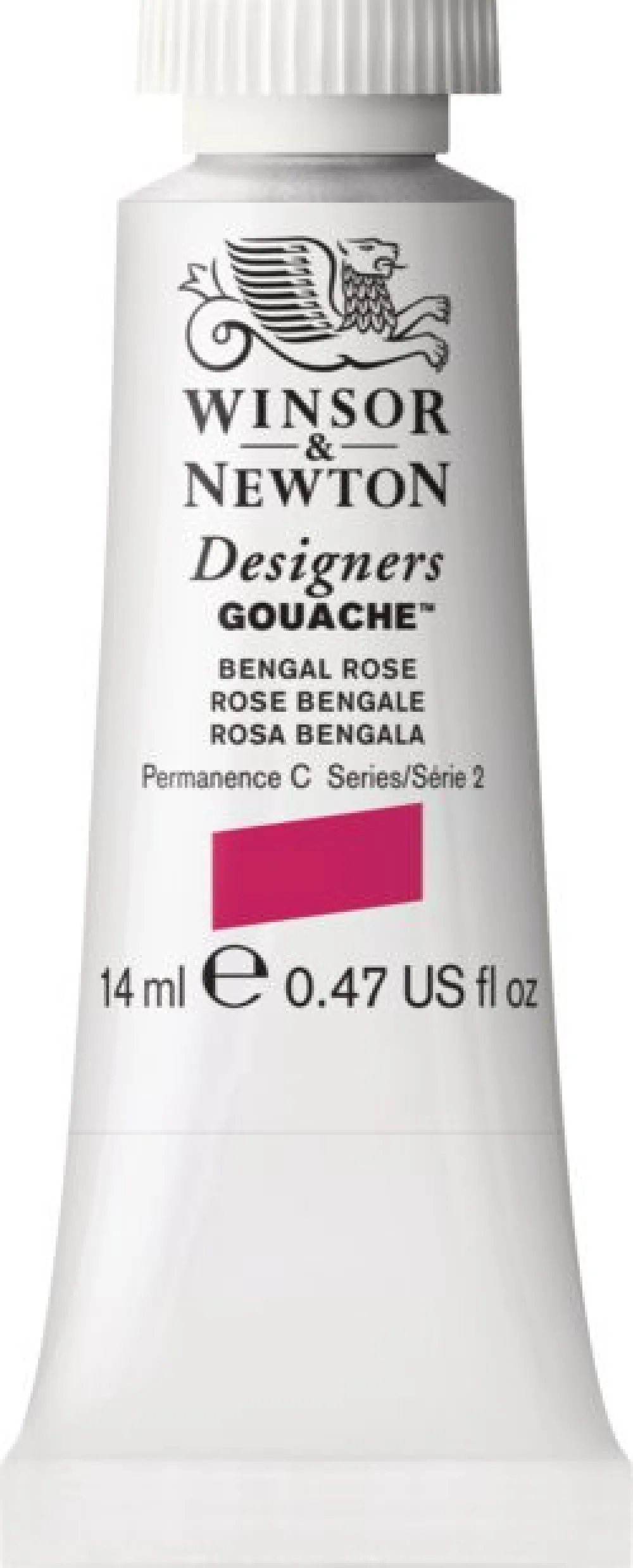 Winsor & Newton Farba gwasz Designers Gouache - - Bengal Rose, 14 ml