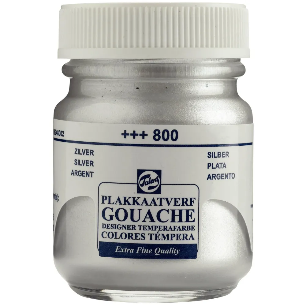 Talens Farba gwasz Gouache Extra Fine - - Silver, 50 ml