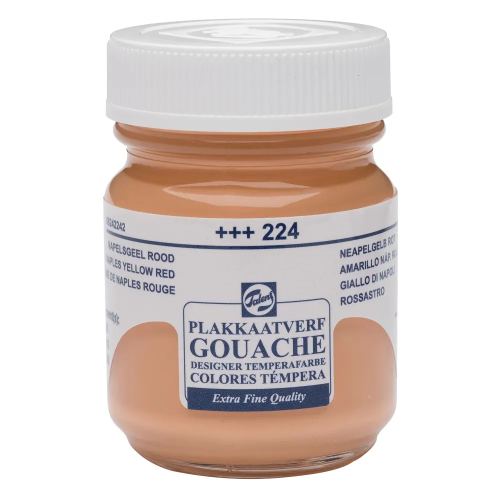Talens Farba gwasz Gouache Extra Fine - - Naples Yellow Red, 50 ml