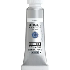 Lefranc & Bourgeois Farba gwasz Linel - - Silver 14 ml